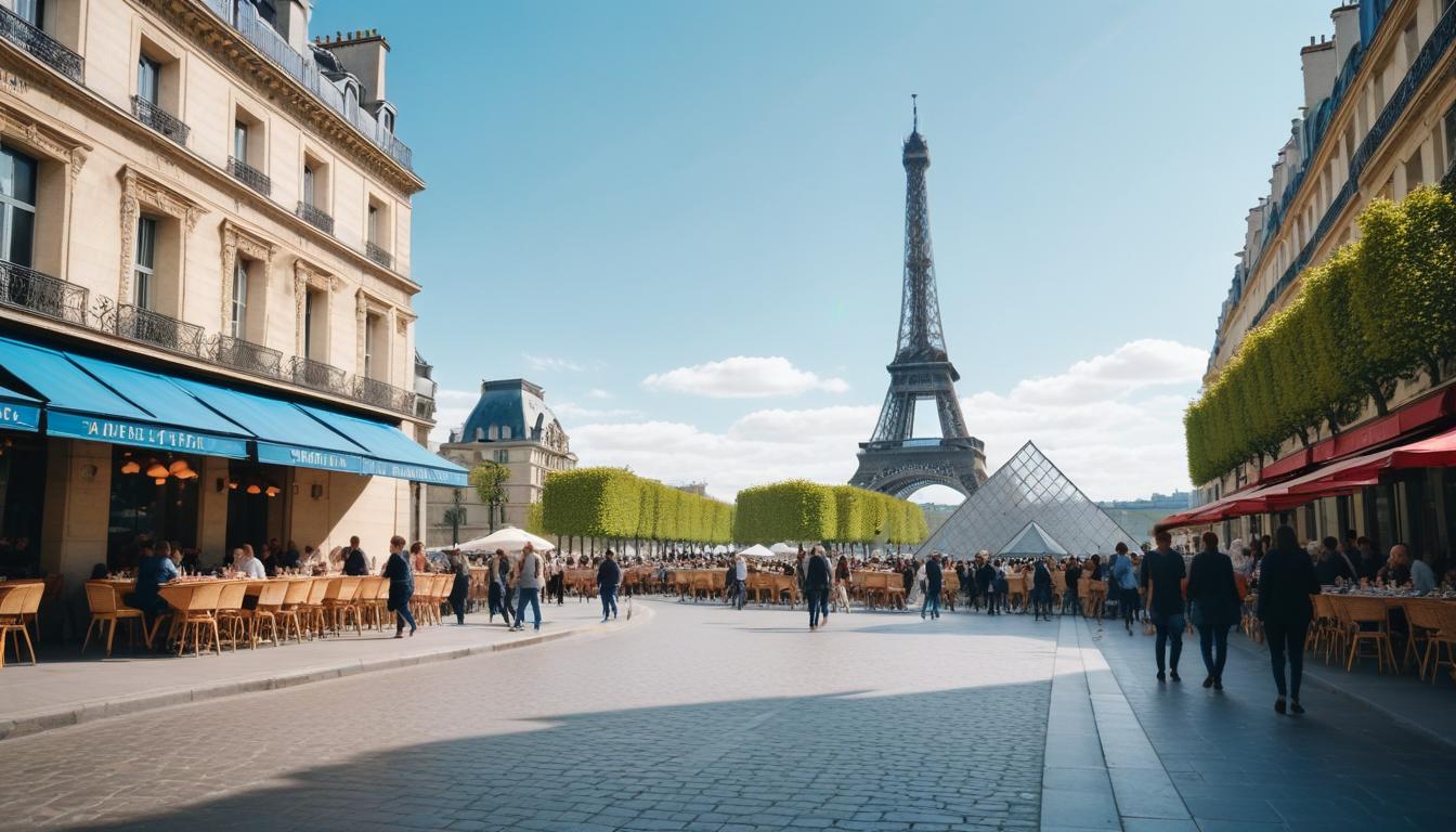 Paris'in İkonik Güzellikleri: Eyfel Kulesi ve Louvre Müzesi