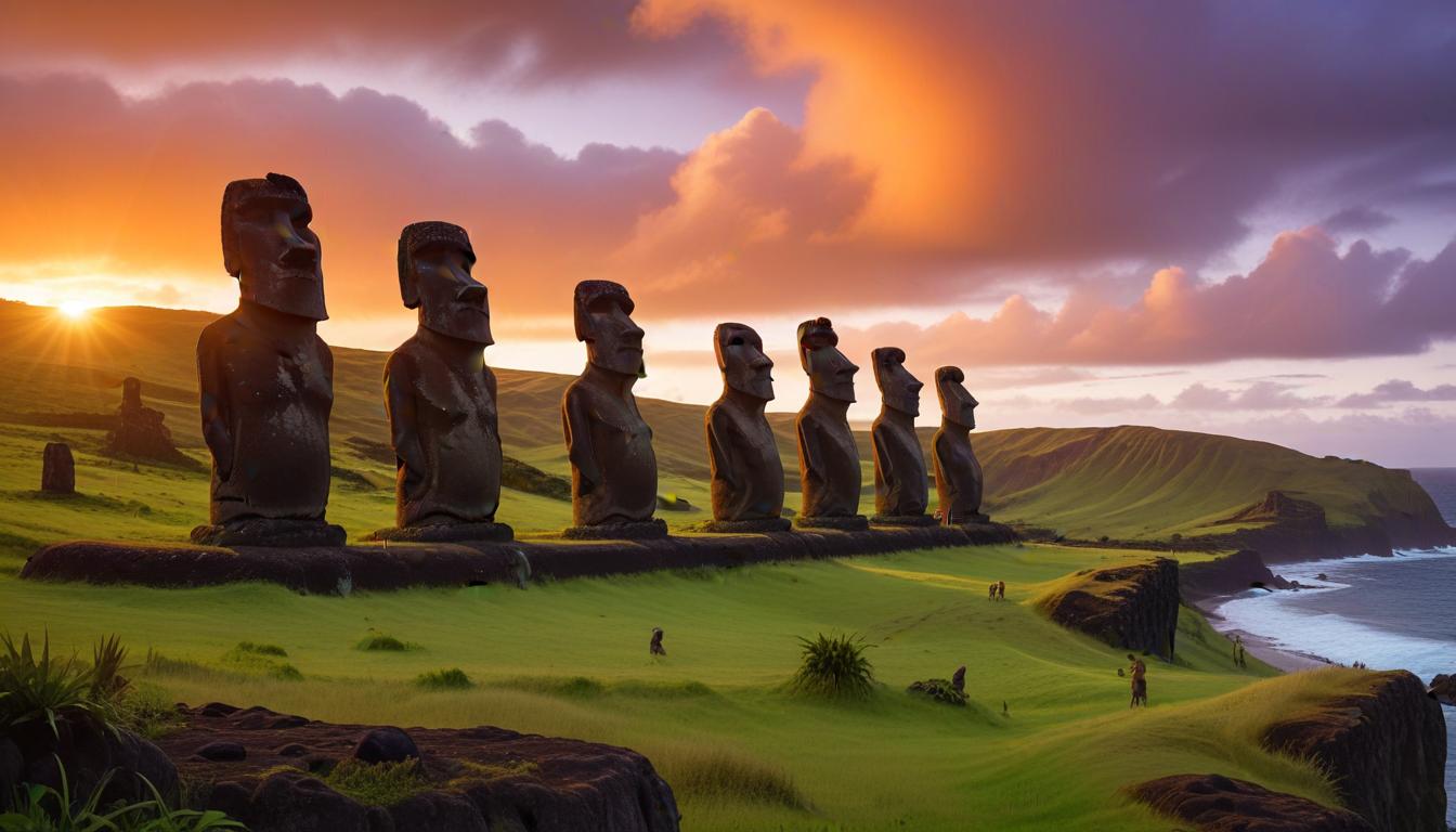 Paskalya Adası'nda Moai Heykellerinin Peşinde