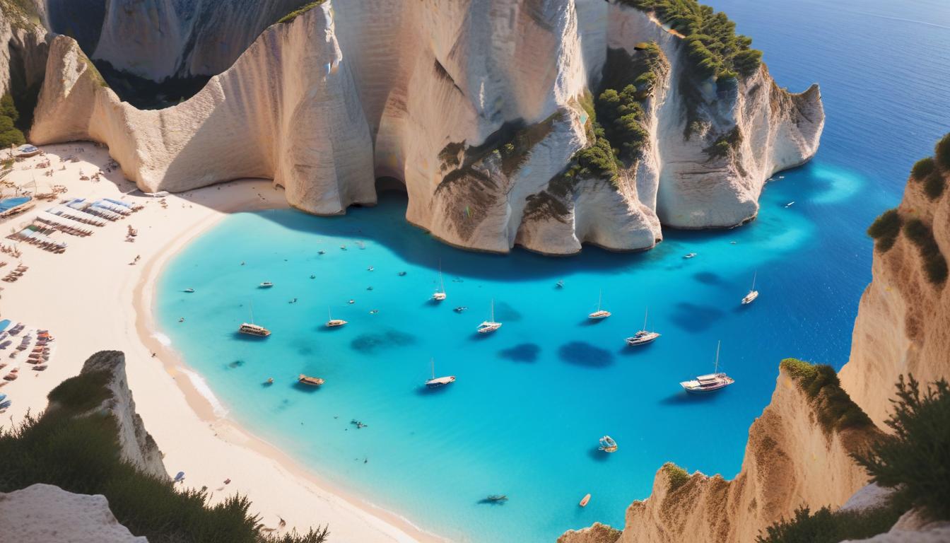 Zakynthos'un Saklı Cenneti: Navagio Plajı