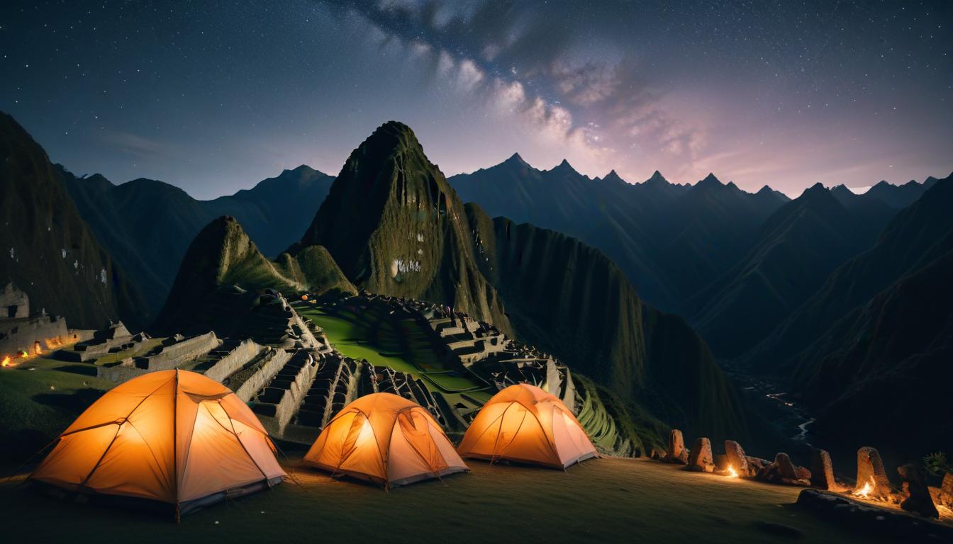 Andes Dağları'nda Yıldızların Altında Machu Picchu: İnka Kalelerinin Büyüsü