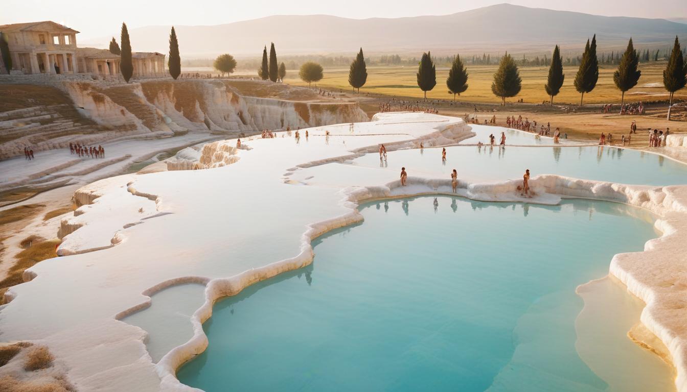 Pamukkale: Bembeyaz Travertenlerin Büyülü Dünyasında Gezi Rehberi