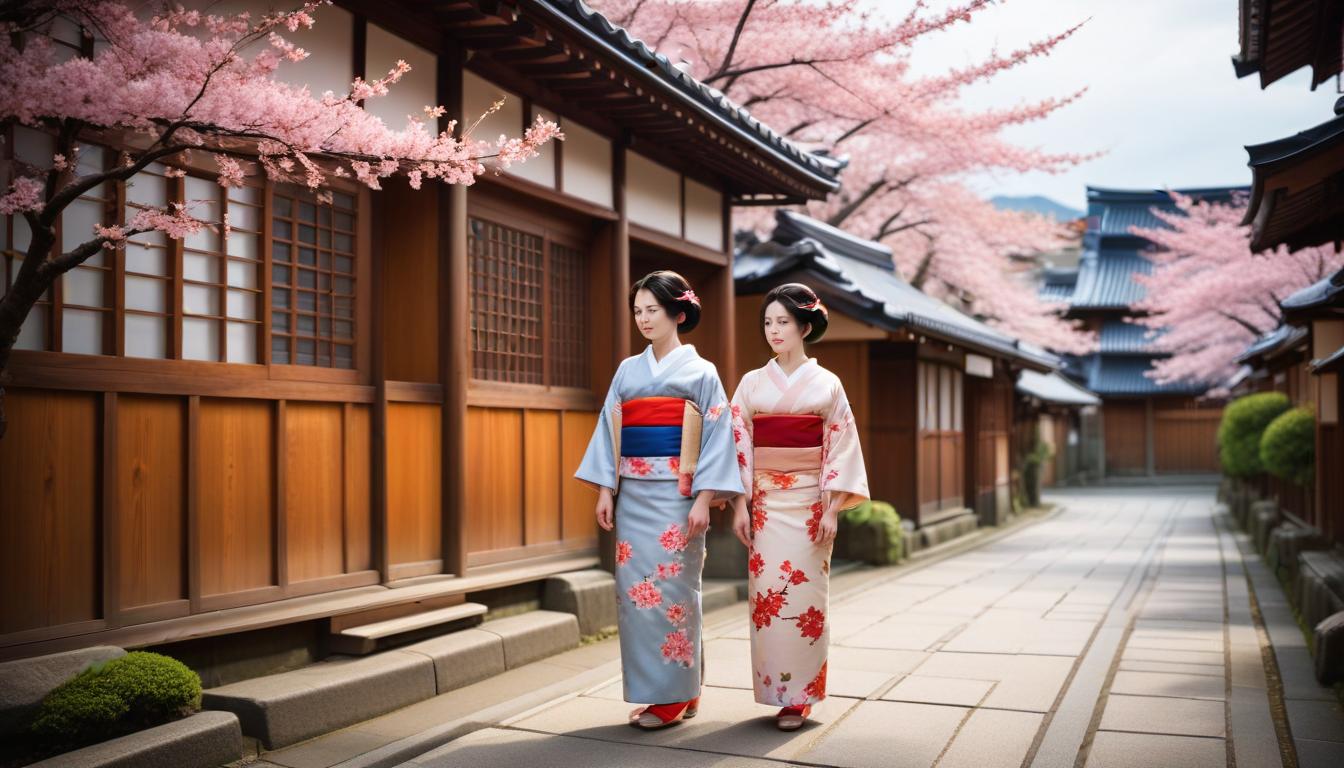 Kyoto'nun Büyüleyici Sokaklarında Geisha Kültürü ve Tarihi Tapınaklar