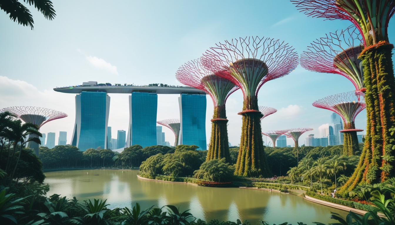 Singapur'un Fütüristik Güzellikleri: Bahçeler ve Gökdelenler